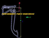 GM LS UNIVERSAL HYDRAULIC CLUTCH KIT w/ 98-02 CAMARO T56 6-SPEED - 36" LINE