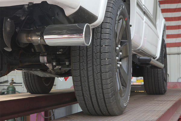 BANKS MONSTER EXHAUST w/ CHROME TIP 2015-18 FORD F150