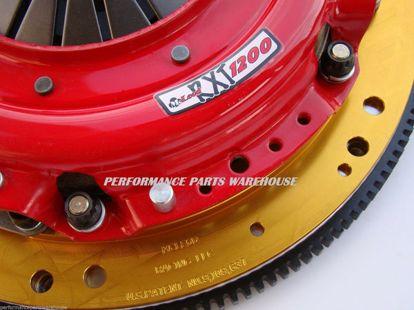 McLEOD RXT 1200-HP TWIN DISC CLUTCH w/ STEEL FLYWHEEL 97-15 CHEVY LS ENGINE