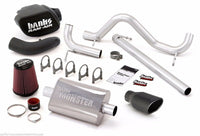BANKS STINGER SYSTEM 07-11 JEEP WRANGLER 2-DOOR - BLACK EXHAUST TIP