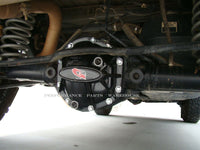 G2 DANA 44 AXLE COVER - BLACK ALUMINUM - FORD DODGE JEEP