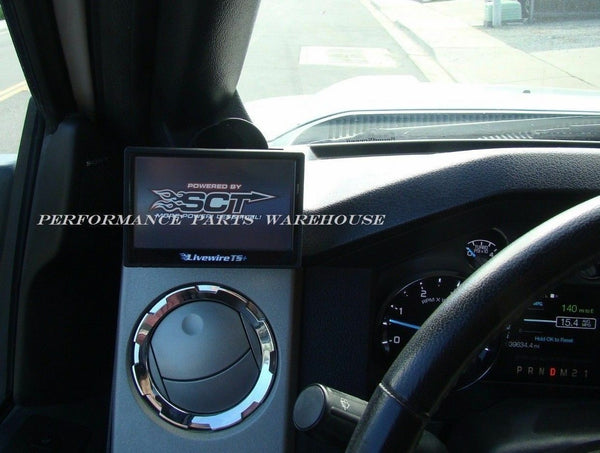 LIVEWIRE TS PLUS & SCT X4 PILLAR MOUNT ONLY 2011-16 FORD F250 F350