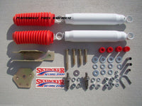 DUAL FRONT STEERING STABILIZER SHOCK KIT 94-97 DODGE RAM 1500-3500 4-WD