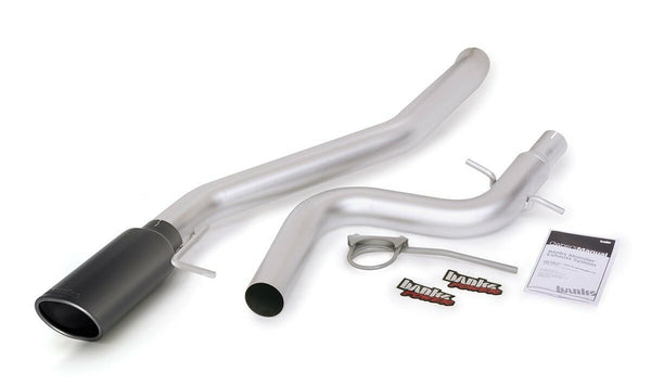 BANKS MONSTER EXHAUST 2009-10 VW JETTA TDi - BLACK TIP