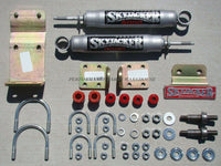 DUAL FRONT STEERING STABILIZER SHOCK KIT 2018-22 JEEP WRANGLER JL w/ LIFT