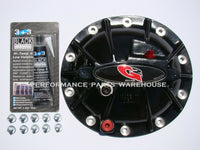 CHEVY 8.5-8.6 BLACK ALUMINUM 10-BOLT REAR END COVER - CAMARO FIREBIRD TRUCK