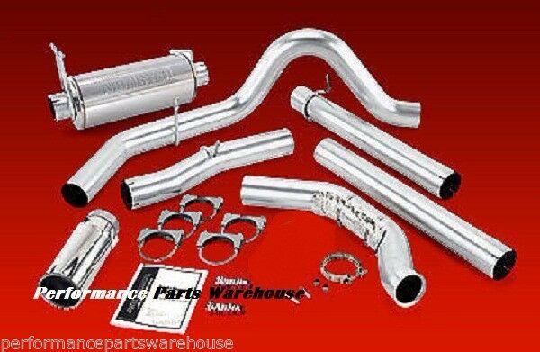 BANKS MONSTER EXHAUST 99.5-03 FORD F250 F350 TURBO BACK