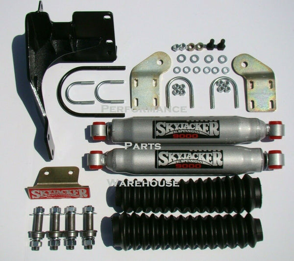 DUAL FRONT STEERING STABILIZER SHOCKS 14-17 RAM 2500, 13-17 RAM 3500 4-WD