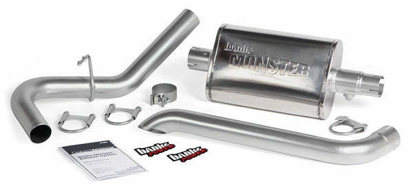 BANKS MONSTER EXHAUST SYSTEM 87-01 JEEP CHEROKEE