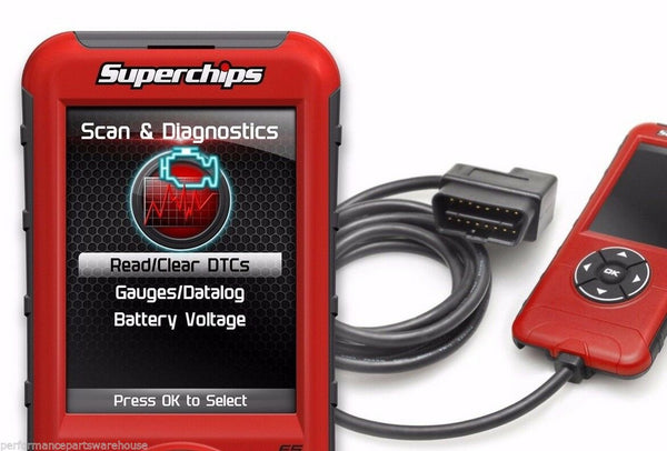 SUPERCHIPS F5 FLASHPAQ 2001-16 CHEVY GMC 6.6L DURAMAX