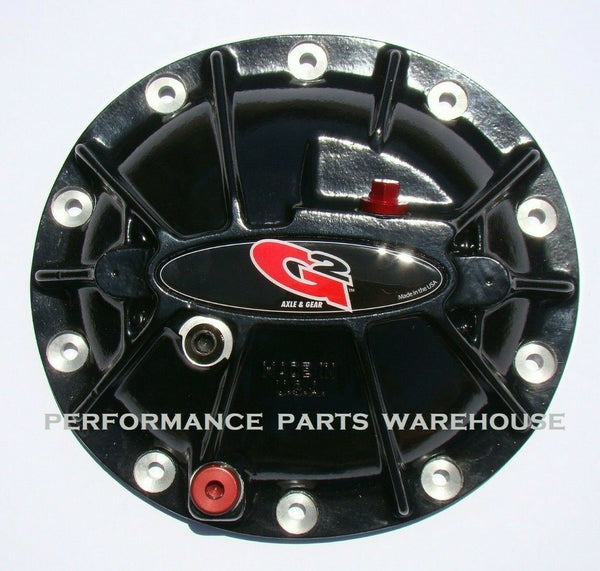 CHEVY 8.5-8.6 BLACK ALUMINUM 10-BOLT REAR END COVER - CAMARO FIREBIRD TRUCK