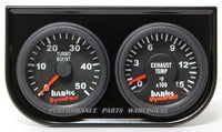 BANKS PYROMETER BOOST UNIVERSAL GAUGE ASSEMBLY DIESEL