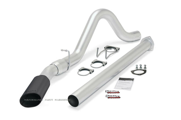 BANKS MONSTER EXHAUST 2011-14 FORD 6.7L POWERSTROKE - BLACK TIP