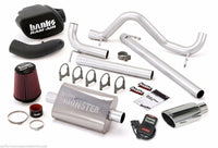 BANKS STINGER w/ AUTOMIND 07-11 JEEP WRANGLER 4-DOOR - CHROME EXHAUST TIP