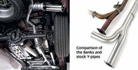 BANKS MONSTER EXHAUST SYSTEM For 2004-15 NISSAN TITAN - BLACK TIP