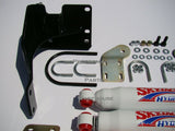 DUAL FRONT STEERING STABILIZER SHOCK KIT 14-17 RAM 2500, 13-17 RAM 3500 4-WD