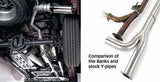 BANKS MONSTER EXHAUST For 2004-15 NISSAN TITAN - CHROME TIP