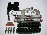 DUAL FRONT STEERING STABILIZER SHOCKS 14-17 RAM 2500, 13-17 RAM 3500 4-WD