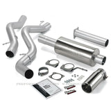 BANKS MONSTER EXHAUST 06-Early'07 CHEVY 6.6L DURAMAX LLY/LBZ, STD CAB, LONG BED