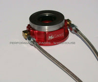 HYDRAULIC THROWOUT BEARING; - GM LS MOTOR  & SBC w/ MUNCIE, SUPER T10, TREMEC TKO SWAP; SLIP FIT FOR "A" DIMENSION MORE THAN 3"