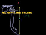 HYDRAULIC CLUTCH CONVERSION - FORD T10, MAGNUM T56, 96-04 MUSTANG T45, COBRA T56