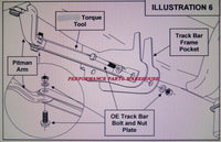 DROP PITMAN ARM 09-18 DODGE RAM 2500/3500 4-6" LIFT 4x4