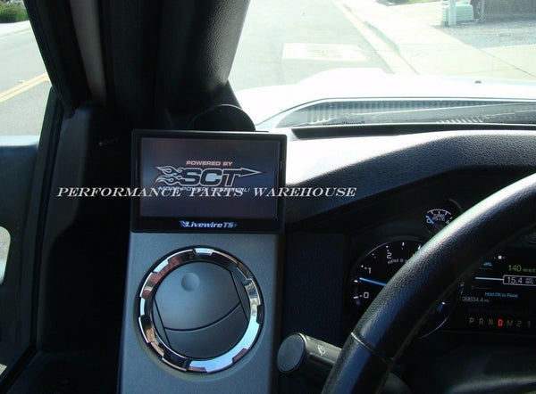 LIVEWIRE TS & SCT X4 PILLAR MOUNT ONLY 09-14 FORD F150 V8 & ECOBOOST
