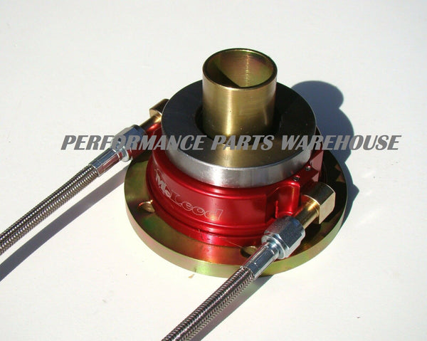 HYDRAULIC THROWOUT BEARING w RETAINER 98-15 T56 & TR6060 - GM LS SERIES ENGINES