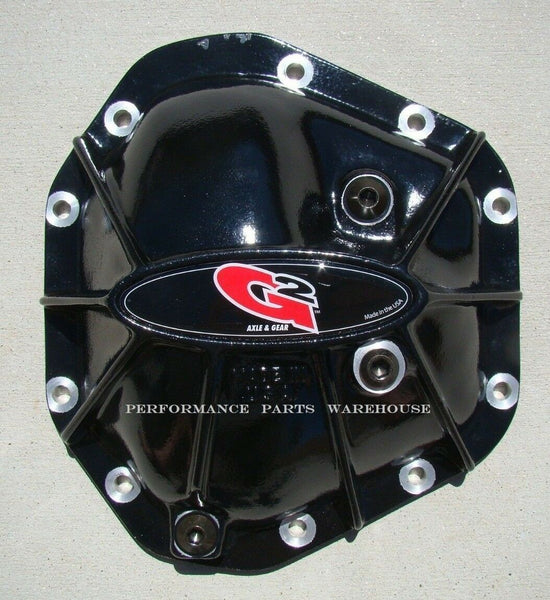 G2 DANA 60/70 REAR END COVER - BLACK ALUMINUM - DODGE PLYMOUTH FORD CHEVY