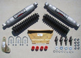DUAL FRONT STEERING STABILIZER SHOCK KIT 1999-04 F250 F350 EXCURSION 4x4 LIFT