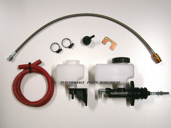 GM LS UNIVERSAL HYDRAULIC CLUTCH KIT w/ 98-02 CAMARO T56 6-SPEED - 30" LINE