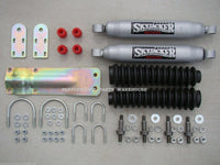 61-93 DODGE TRUCKS, RAMCHARGER - DUAL FRONT STEERING STABILIZER SHOCK KIT