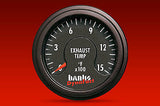 BANKS 1500° PYROMETER GAUGE w/ EXTENDED 55' LONG LEAD -TURBO DIESEL MOTORHOME RV