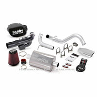 BANKS STINGER w/ AUTOMIND 12-14 JEEP WRANGLER 2-DOOR - CHROME EXHAUST TIP