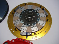McLEOD RXT 1200-HP TWIN DISC CLUTCH w/ STEEL FLYWHEEL 97-15 GM LS ENGINE