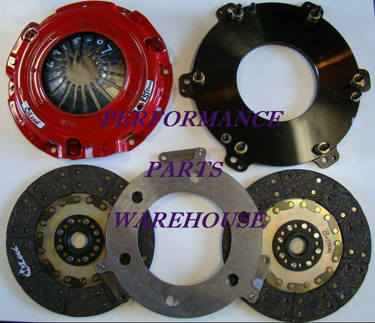 McLEOD RST TWIN DISC CLUTCH MUNCIE 4SPEED, 10SPLINE, 168T FLY Race
