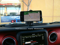 DASH MOUNT CELL PHONE HOLDER Fits 2018-19 JEEP WRANGLER JL