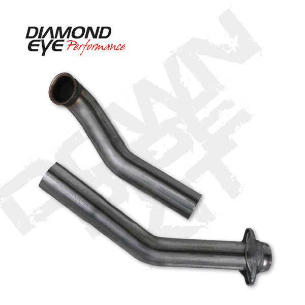 DIAMOND EYE 3" TURBO DOWN PIPE 94-97 FORD 7.3L POWERSTROKE - STAINLESS