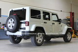 BANKS EXHAUST 2012-18 JEEP WRANGLER 2-DOOR - BLACK TIP