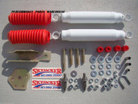 DUAL FRONT STEERING STABILIZER SHOCK KIT 94-97 DODGE RAM 1500-3500 4-WD