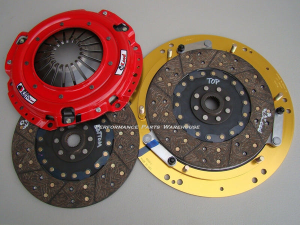 McLEOD RST TWIN DISC CLUTCH 800-HP 97-15 GM LS ENGINE 6-SPEED