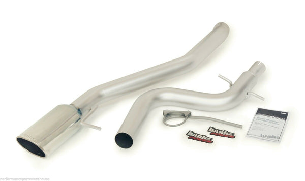 BANKS MONSTER EXHAUST 2009-10 VW JETTA TDi TURBO DIESEL - CHROME TIP