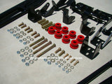 PLATE TYPE 50" LATERAL TRACTION BARS 11-16 FORD F250 F350 CREW CAB, SHORT BED