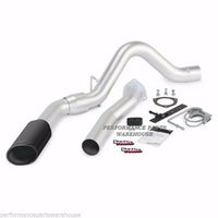 BANKS MONSTER EXHAUST 07.5-10 CHEVY GMC DURAMAX 6.6L LMM - BLACK TIP