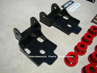 PLATE TYPE 50" LATERAL TRACTION BARS MOUNTS 03-12 DODGE RAM CREW CAB / SHORT BED