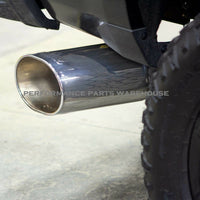 BANKS 5" MONSTER EXHAUST 2017-19 CHEVY/GMC 6.6L DURAMAX L5P - CHROME TIP