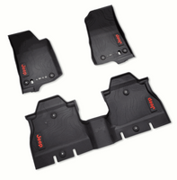 2018-20 Jeep Wrangler floor mats mat snow red