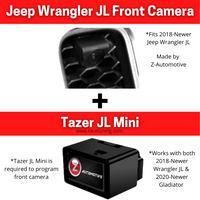 Tazer JL Mini + Front Camera for 2018-Newer Jeep WRANGLER JL