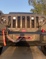 2020-23 JEEP GLADIATOR FRONT GRILLE INSERTS; 2018-24 WRANGLER JL UPGRADE