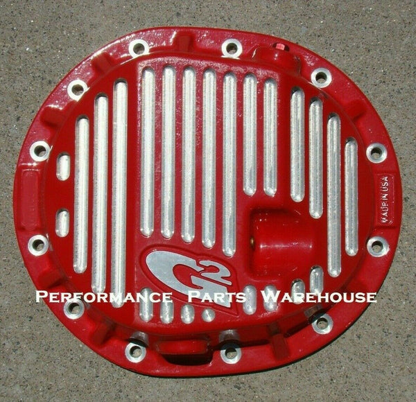 2014-24 CHEVY GMC 1500 TRUCK BILLET ALUMINUM REAR END COVER - RED